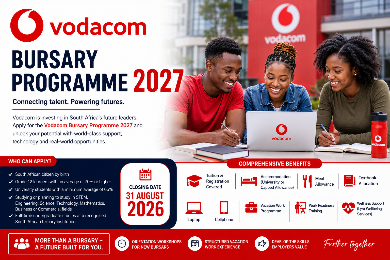 Vodacom Bursary Programme 2027